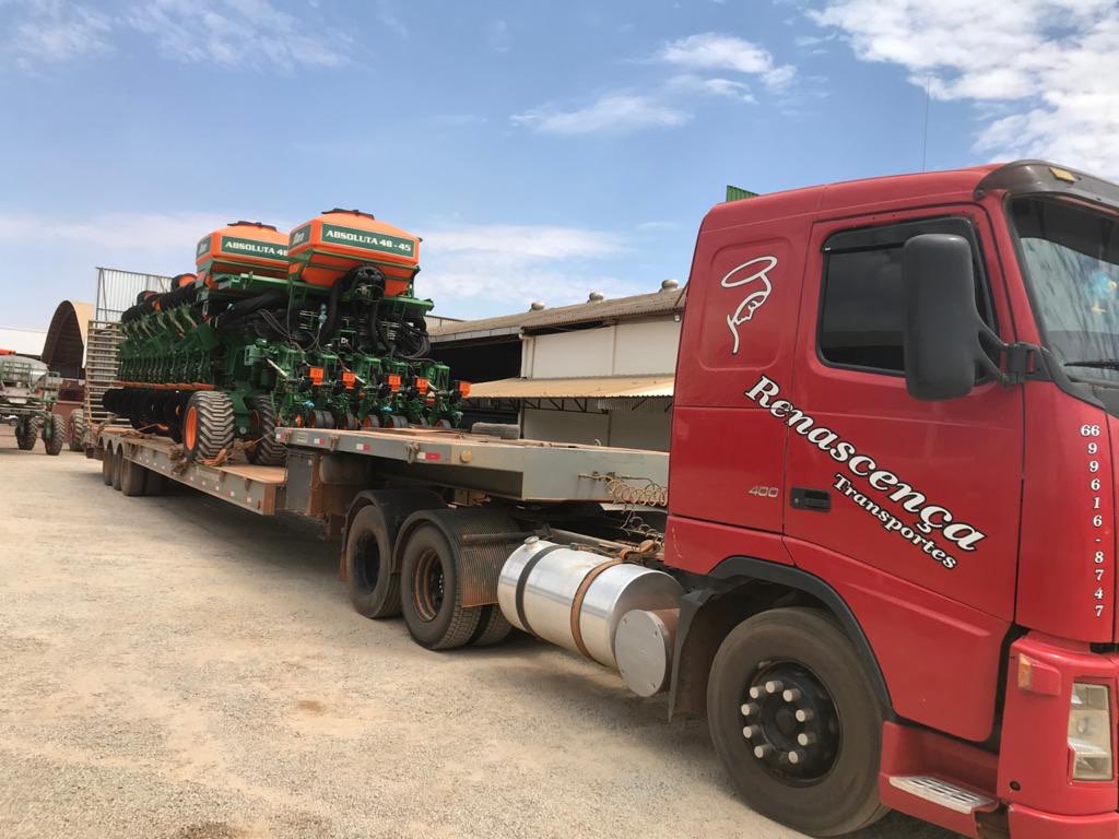 Transporte de Máquinas Agrícolas em Sorriso MT