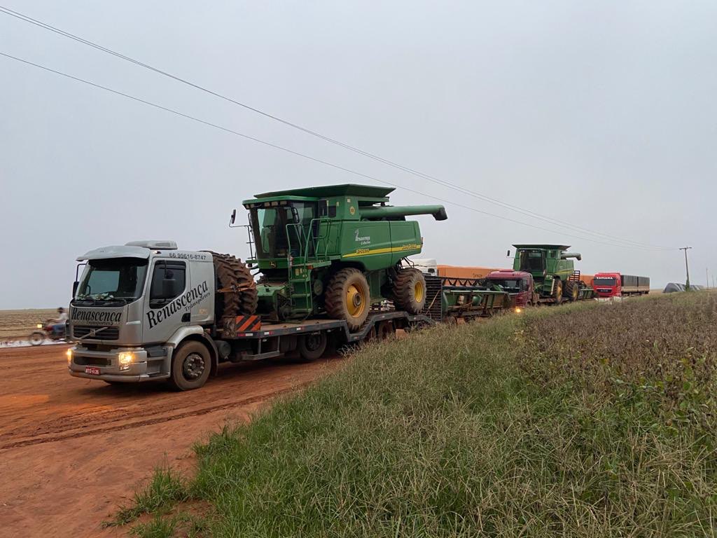 Transporte de Máquinas Agrícolas em Sorriso MT